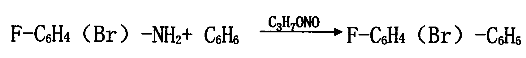 Method for preparing halogenated biphenyl