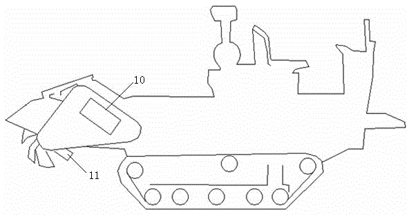 Control system and method for adjusting working height of rotary tiller cutter for rotary cultivator