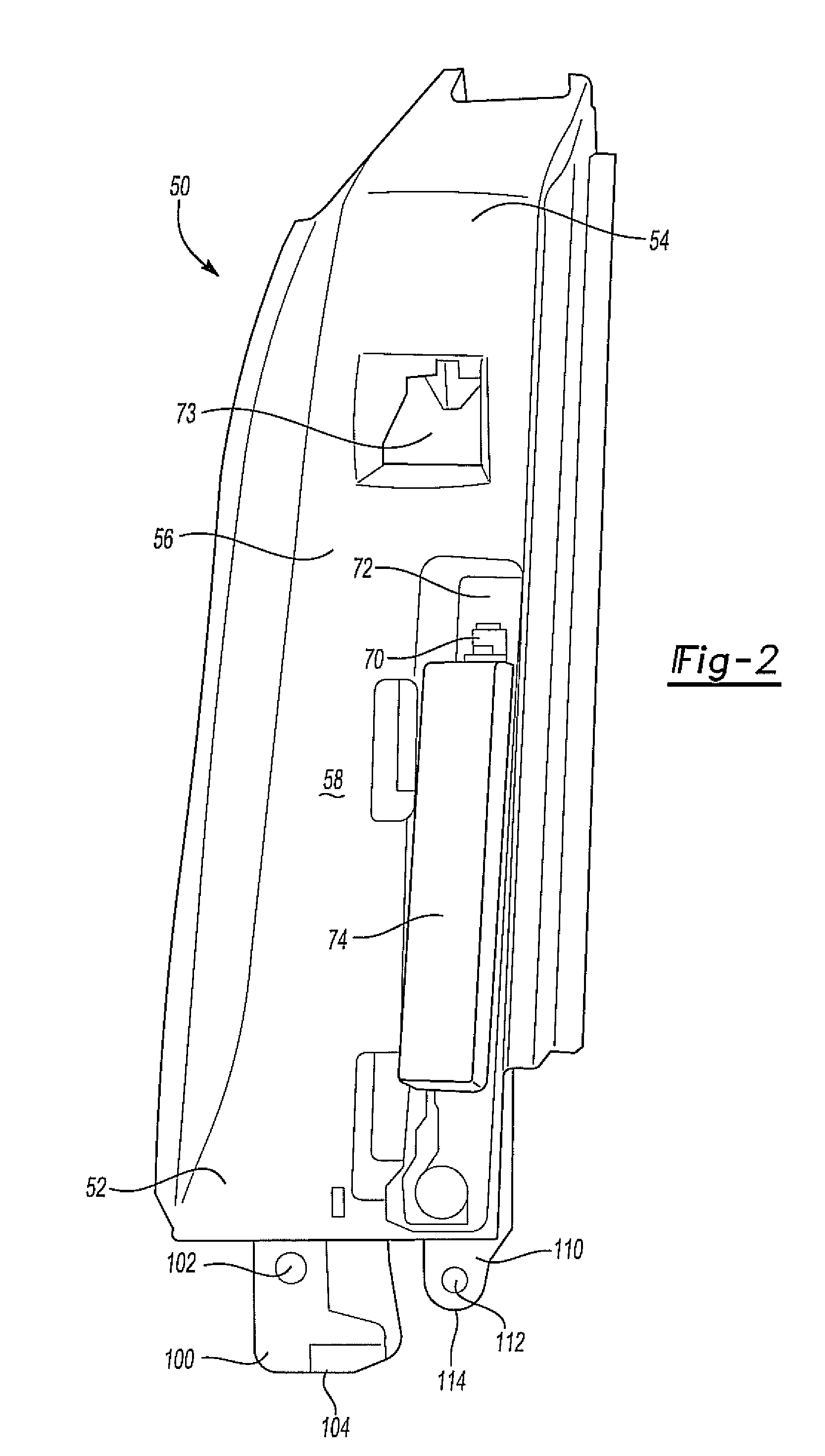 Side bolster with air bag