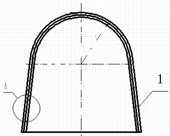 Thin silicon rubber and fabric composite product and mold pressing vulcanizing forming process thereof