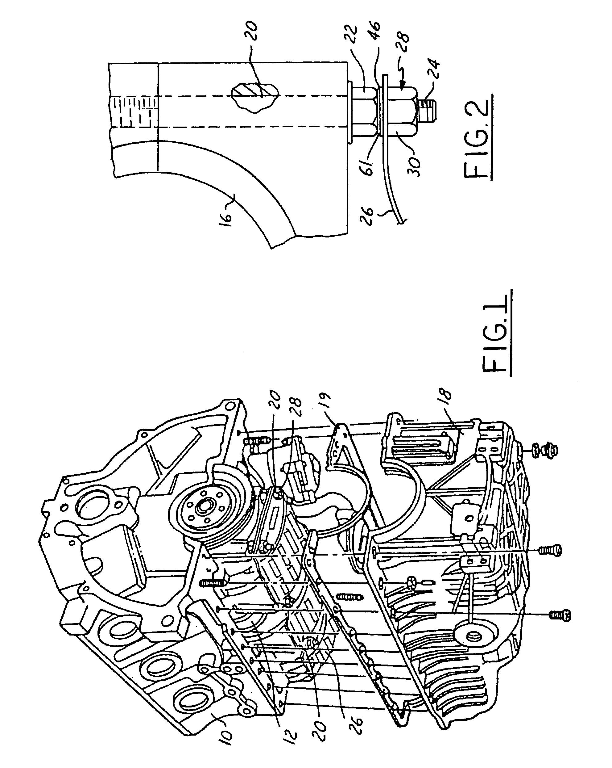 Windage tray with improved captured nut