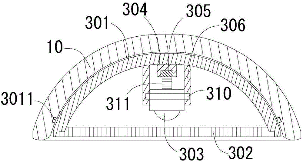 Expander provided with light source