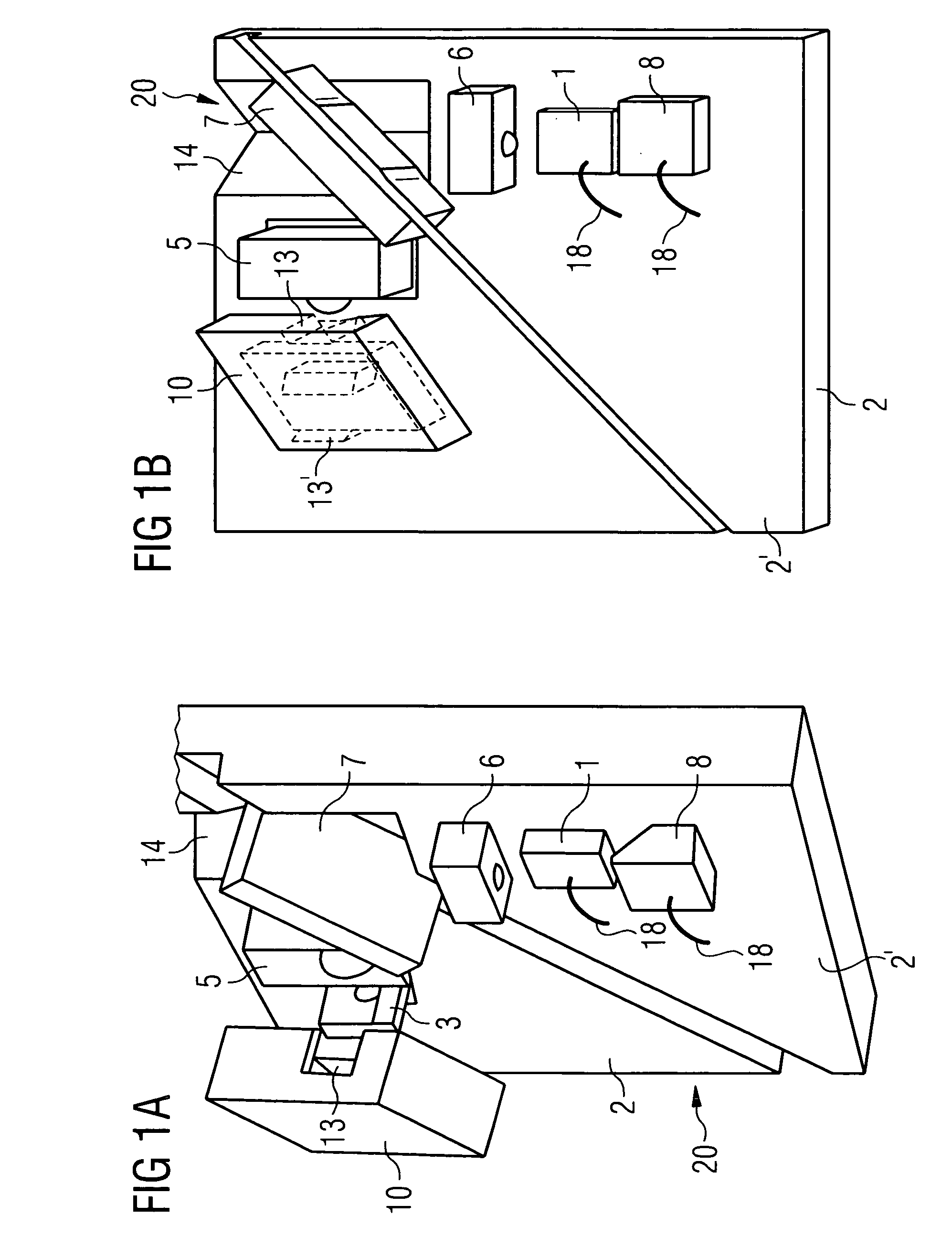 Bidirectional electro-optical device for coupling light-signals into and out of a waveguide