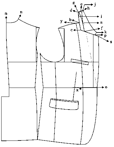 Cutting and sewing process of suit collar