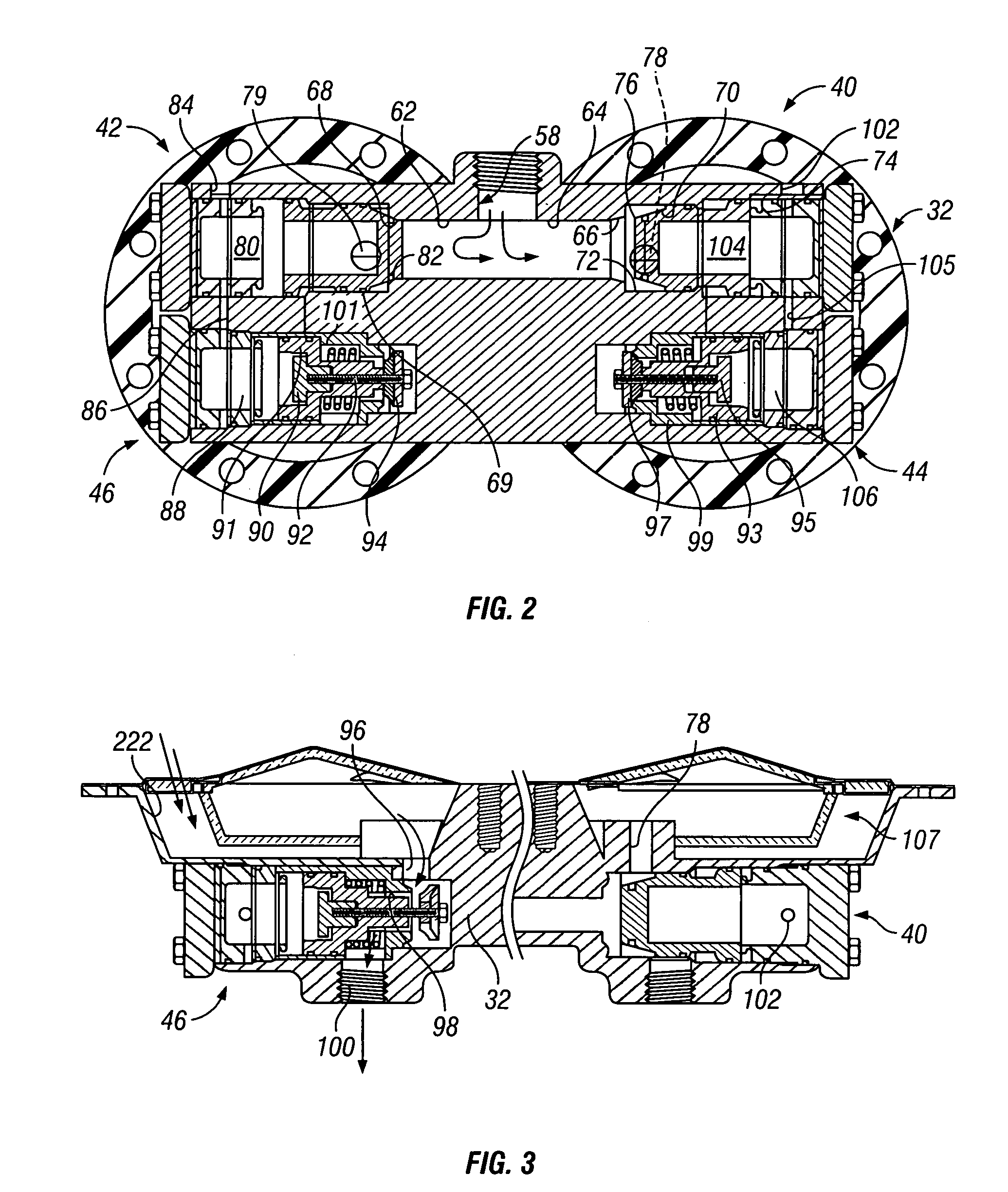 Dual cartridge air dryer with oil separator and readily changeable valves