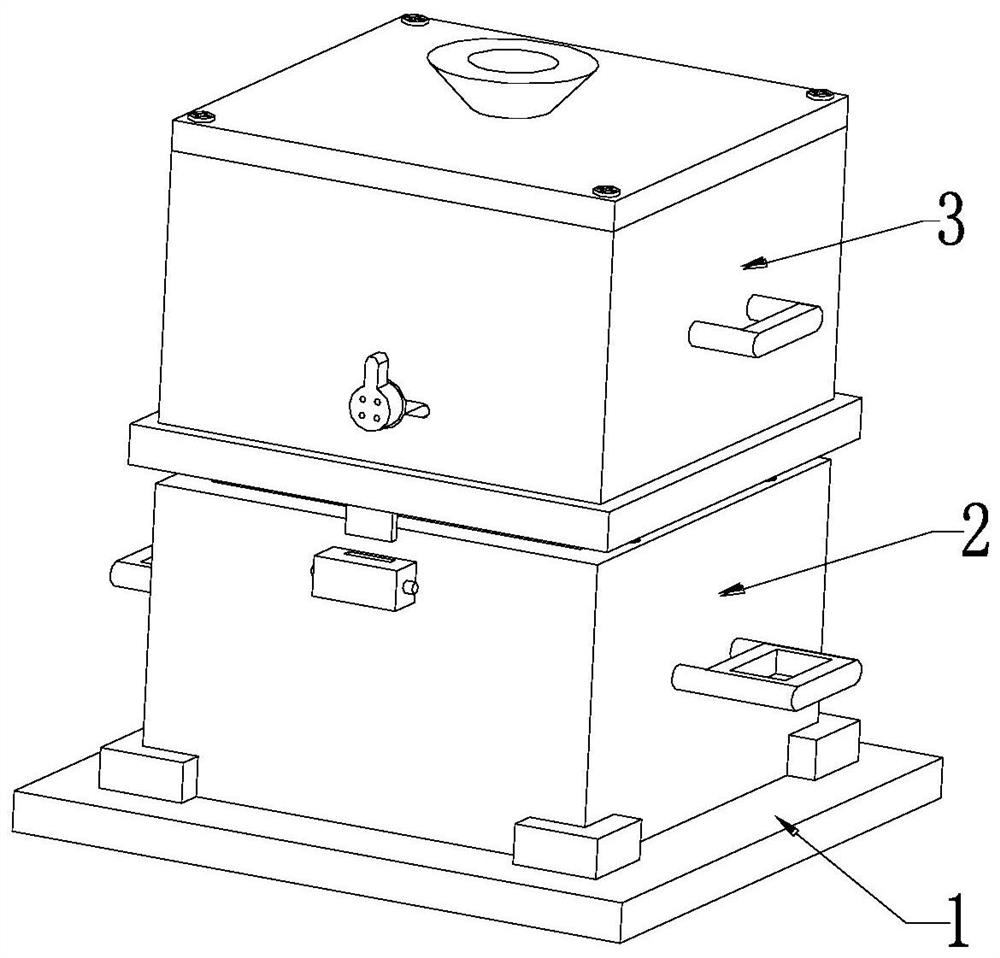 An improved casting sand box