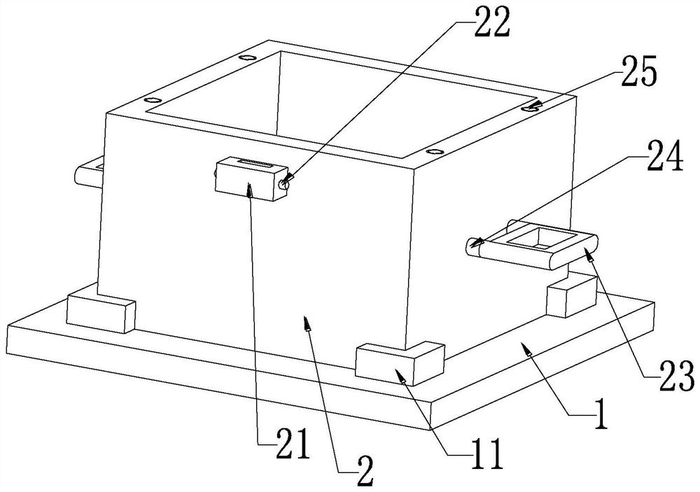 An improved casting sand box