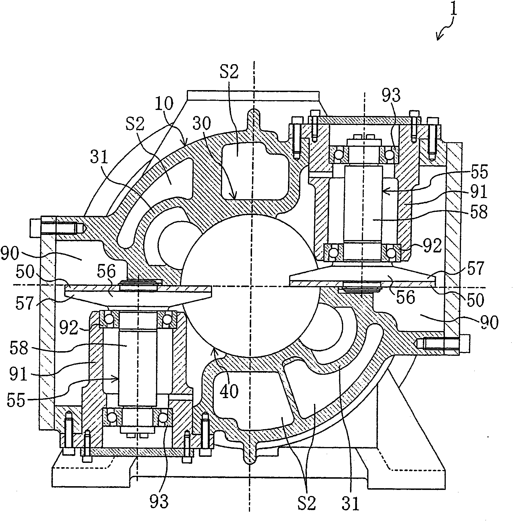 Single screw compressor