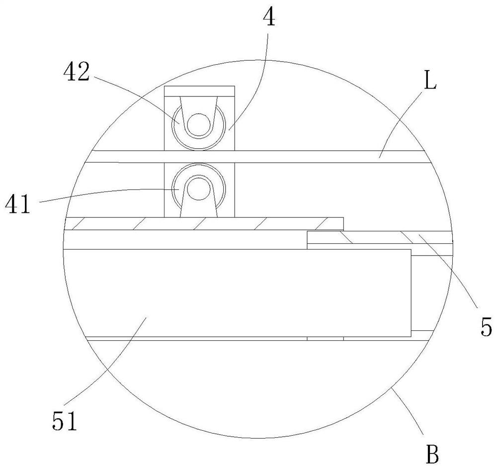 Water depth measuring device applied to water conservancy measurement