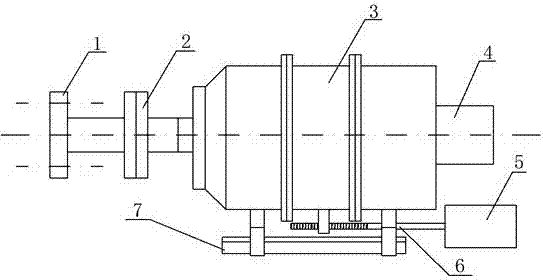 Mine disc brake assisting device and using method thereof