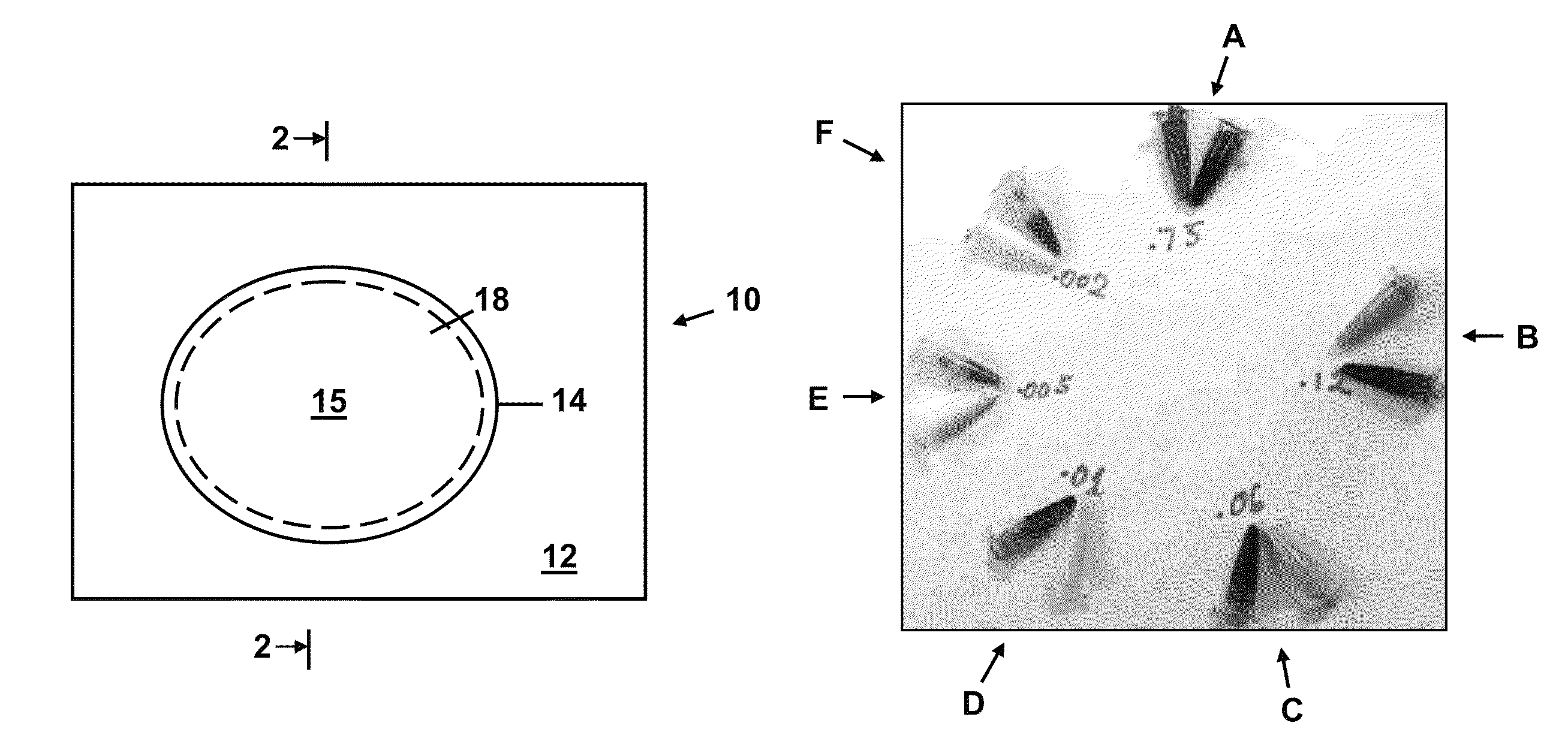 Freeze indicator employing light scattering and method of making same