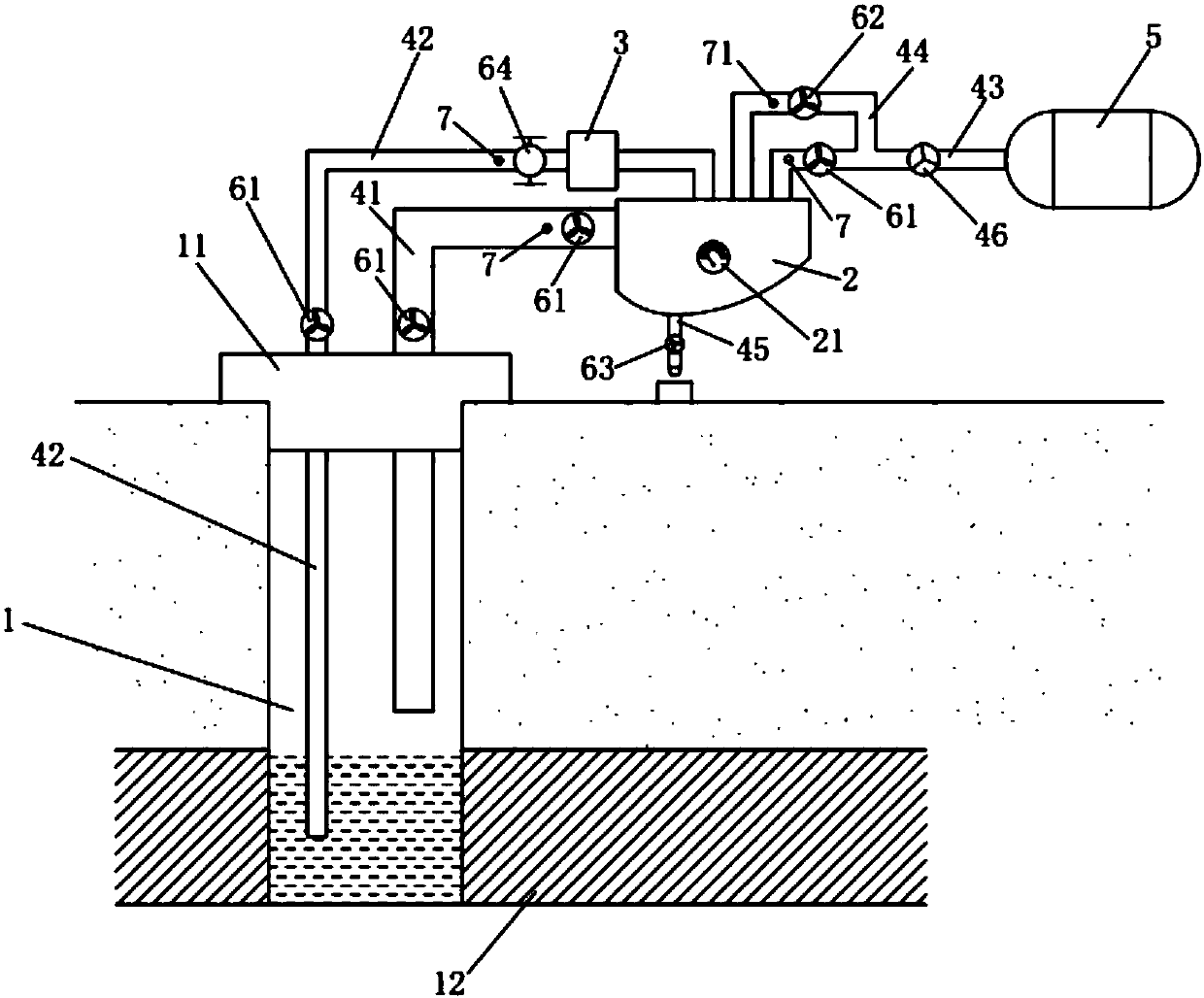 Gas well auxiliary liquid carrying system