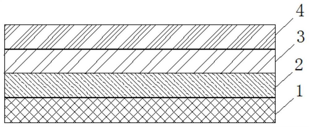 Environment-friendly water transfer printing flower paper and preparation method thereof