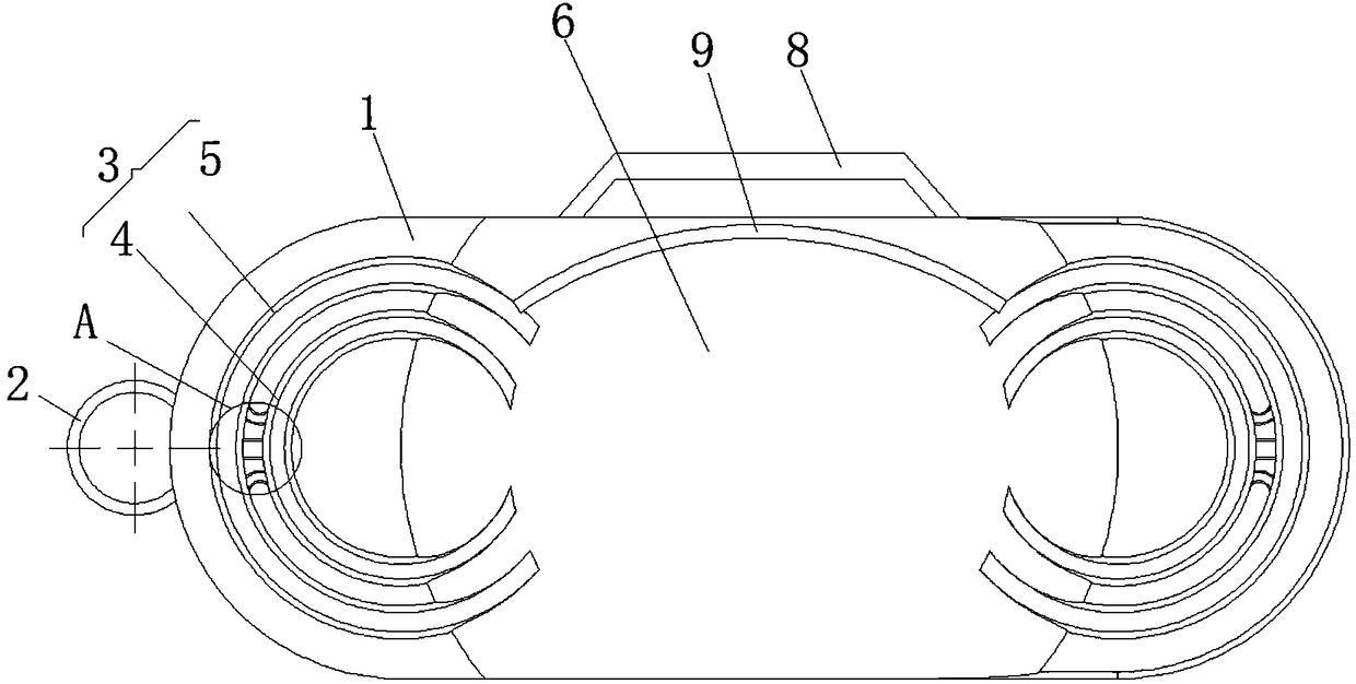 Kitchen board capable of preventing seepage of vegetable juice