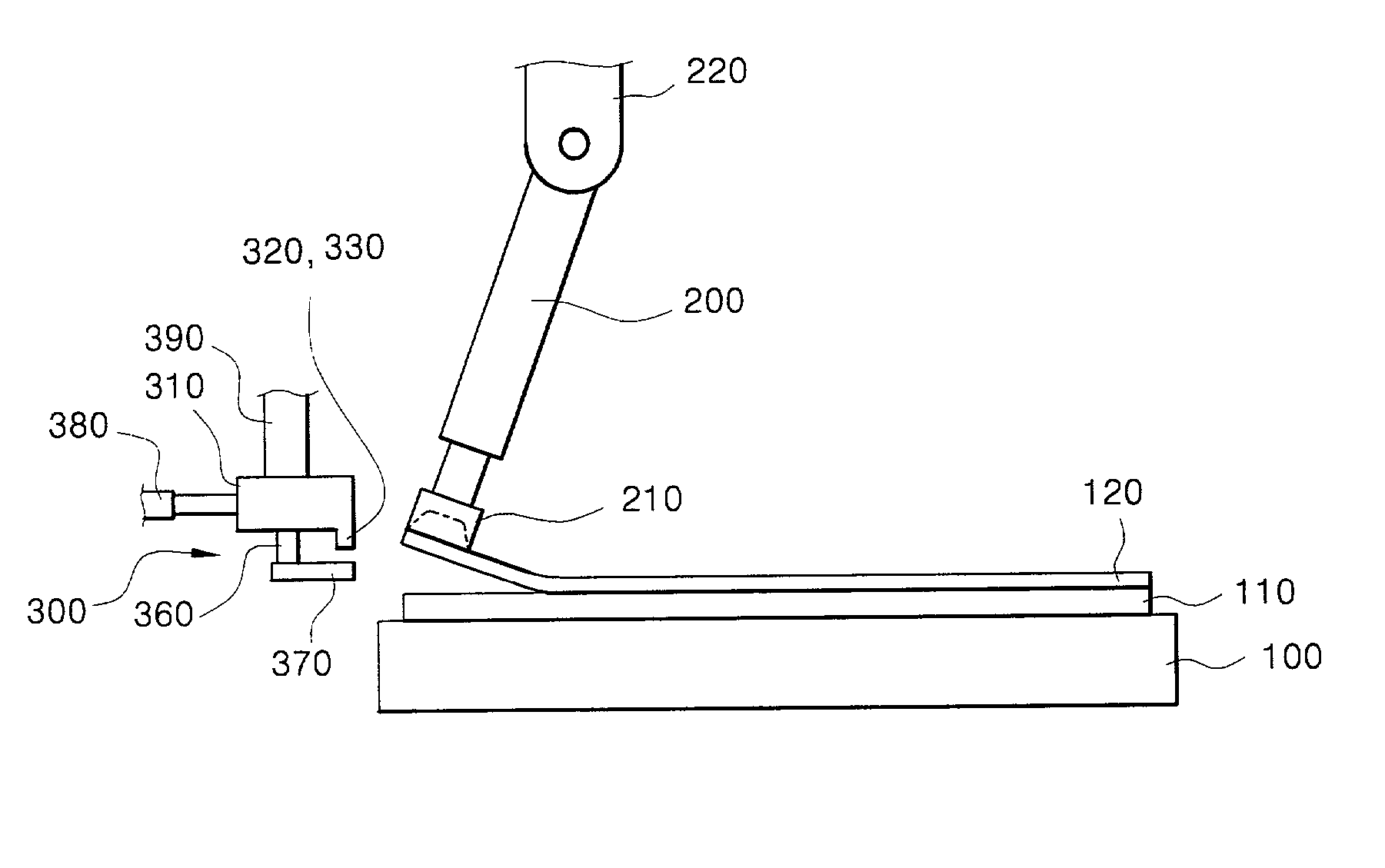 Protective film separator in semiconductor wafer grinding process