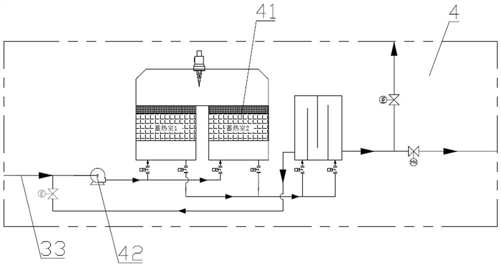 Device and method for treating automobile maintenance spraying waste gas through activated carbon adsorption and desorption catalytic combustion