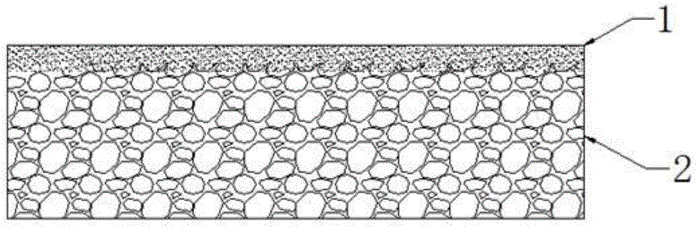 Water permeable brick and preparation method thereof