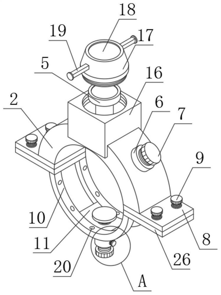 Temperature monitoring device for high-voltage connector