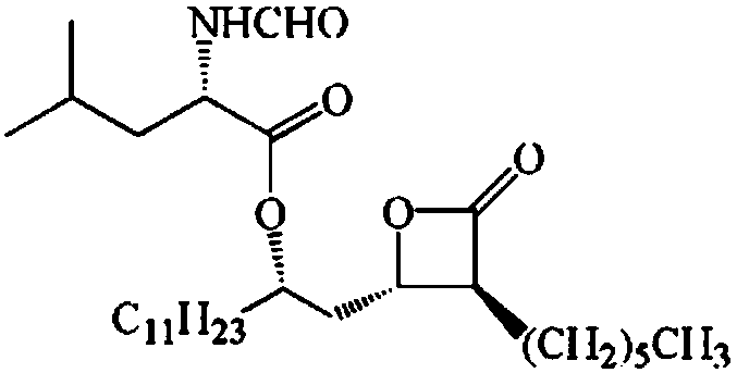 Method for preparing orlistat intermediate by enzymatic technology