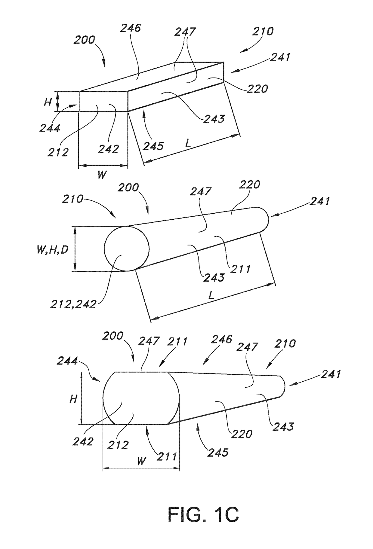 Compound parabolic collimator array for high intensity lighting