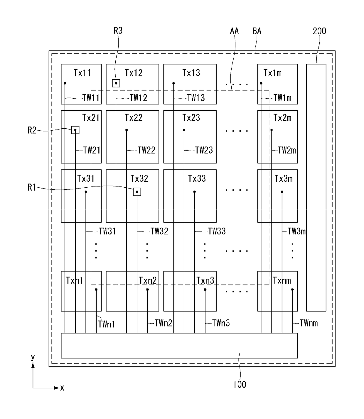 Touch sensor integrated type display device