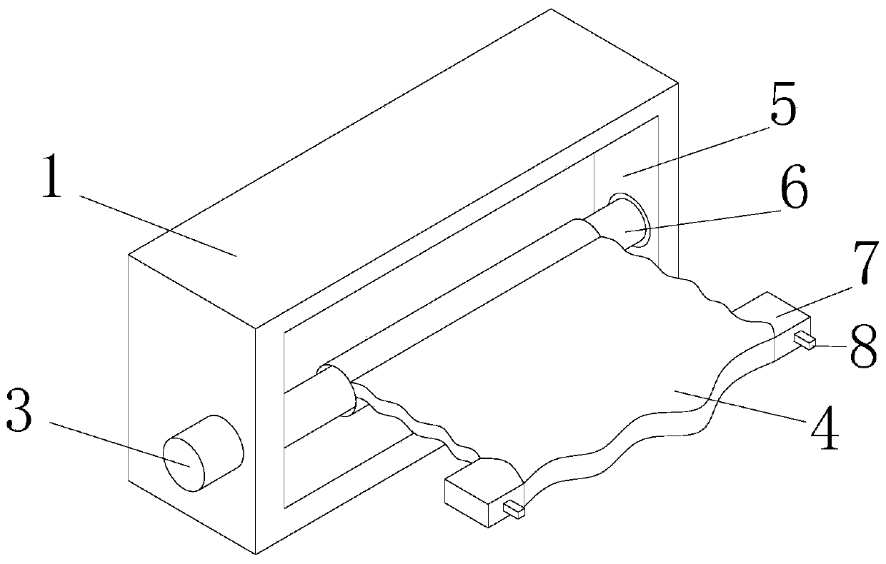 Abat vent for wind blowing prevention