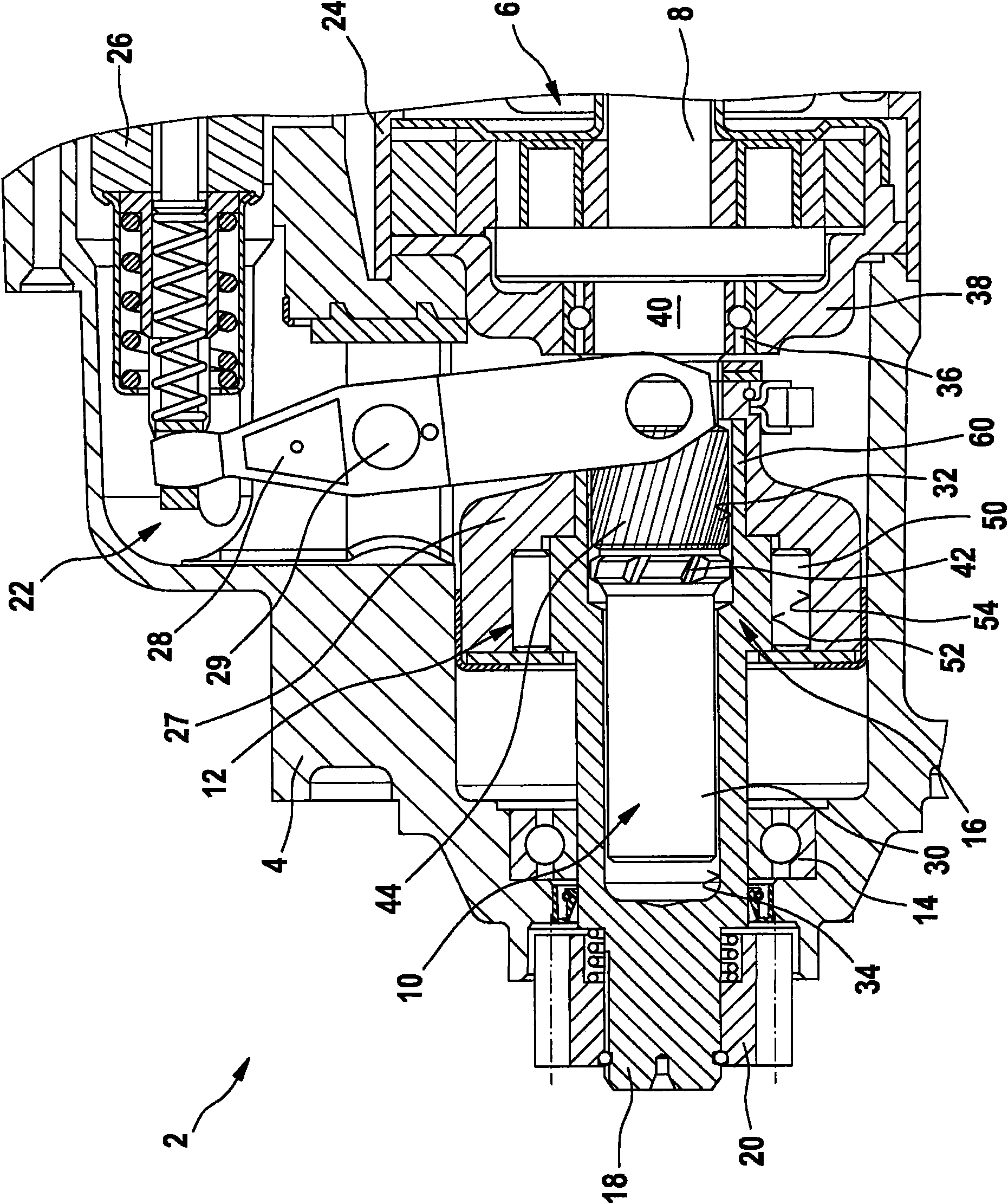 Starter for cranking an internal combustion engine having a pinion shaft support