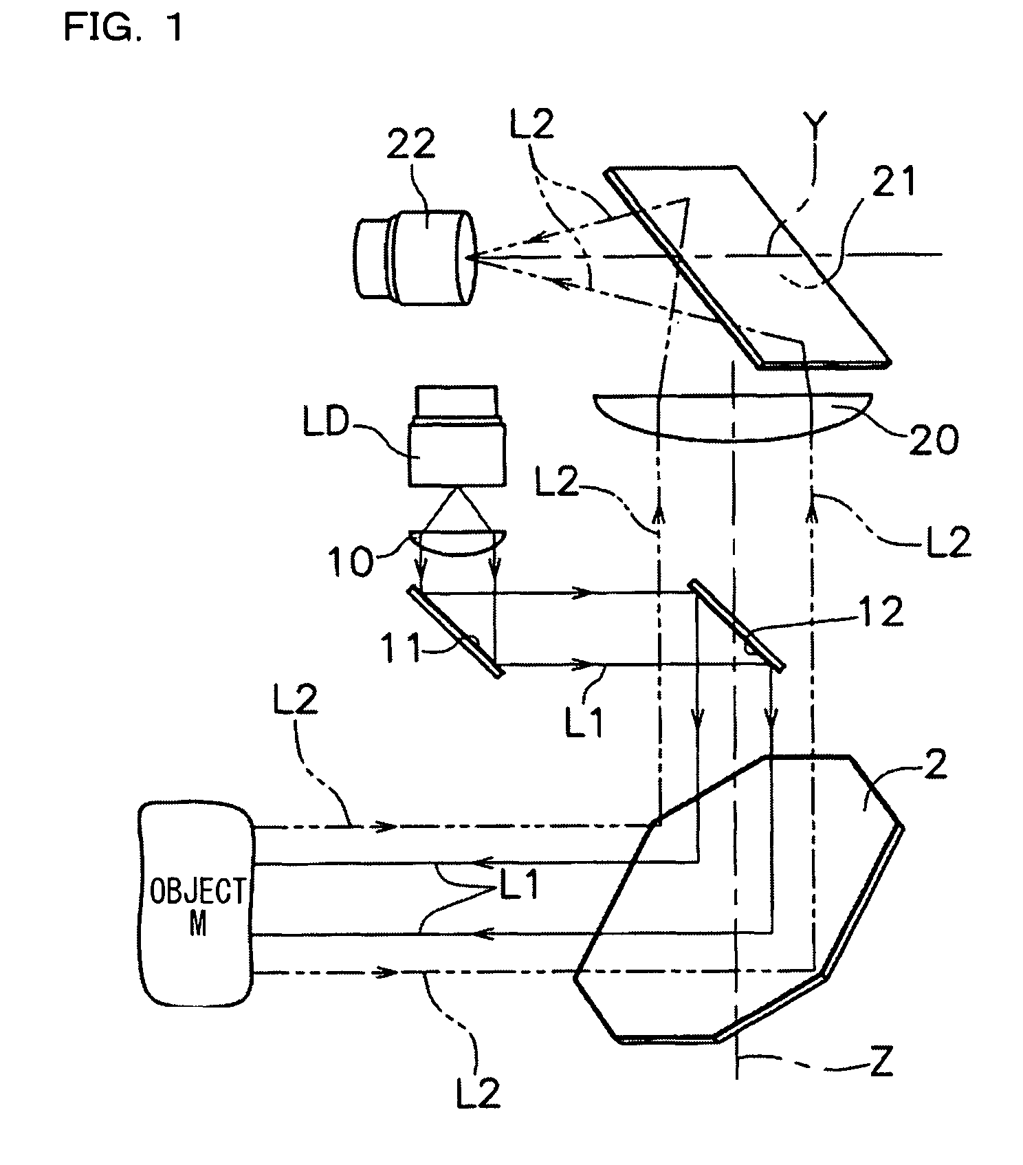 Light scanning photoelectric switch