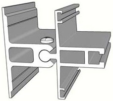 Universal multi-angle curtain wall connecting mechanism