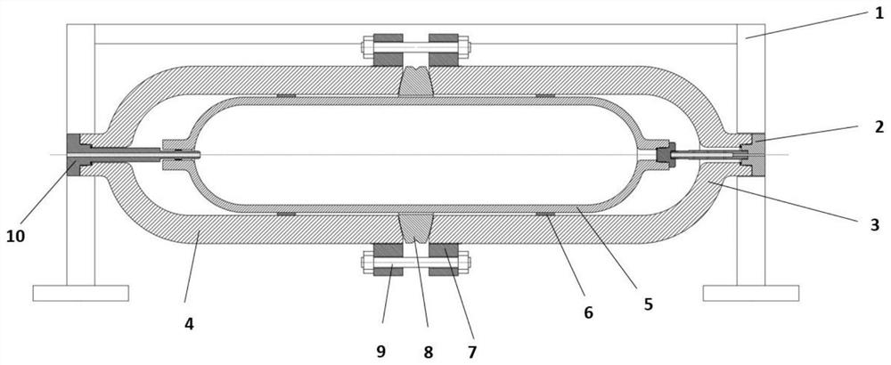 A fatigue-resistant high-pressure hydrogen storage container for a hydrogen refueling station