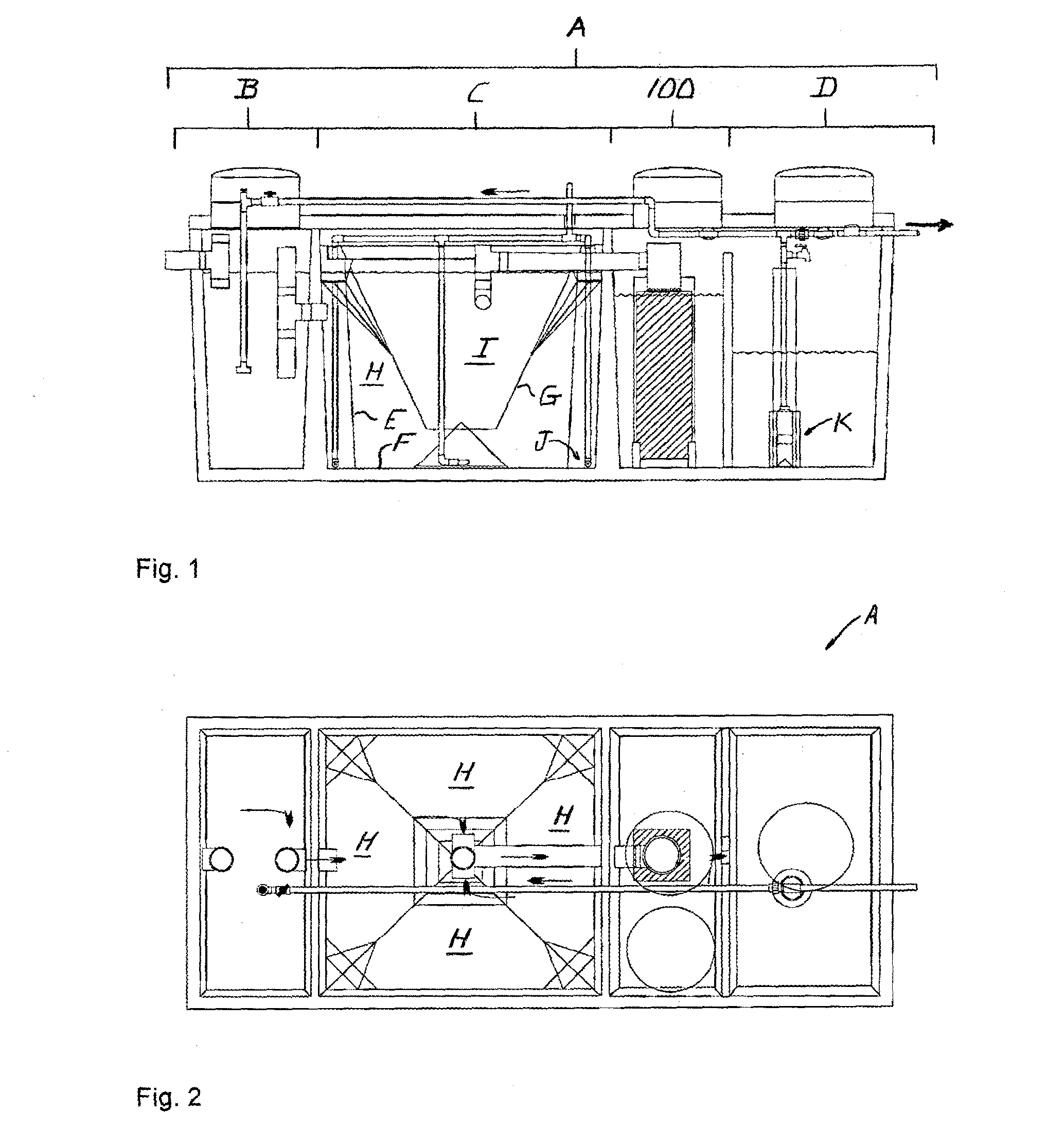 Apparatus For Denitrifying Wastewater