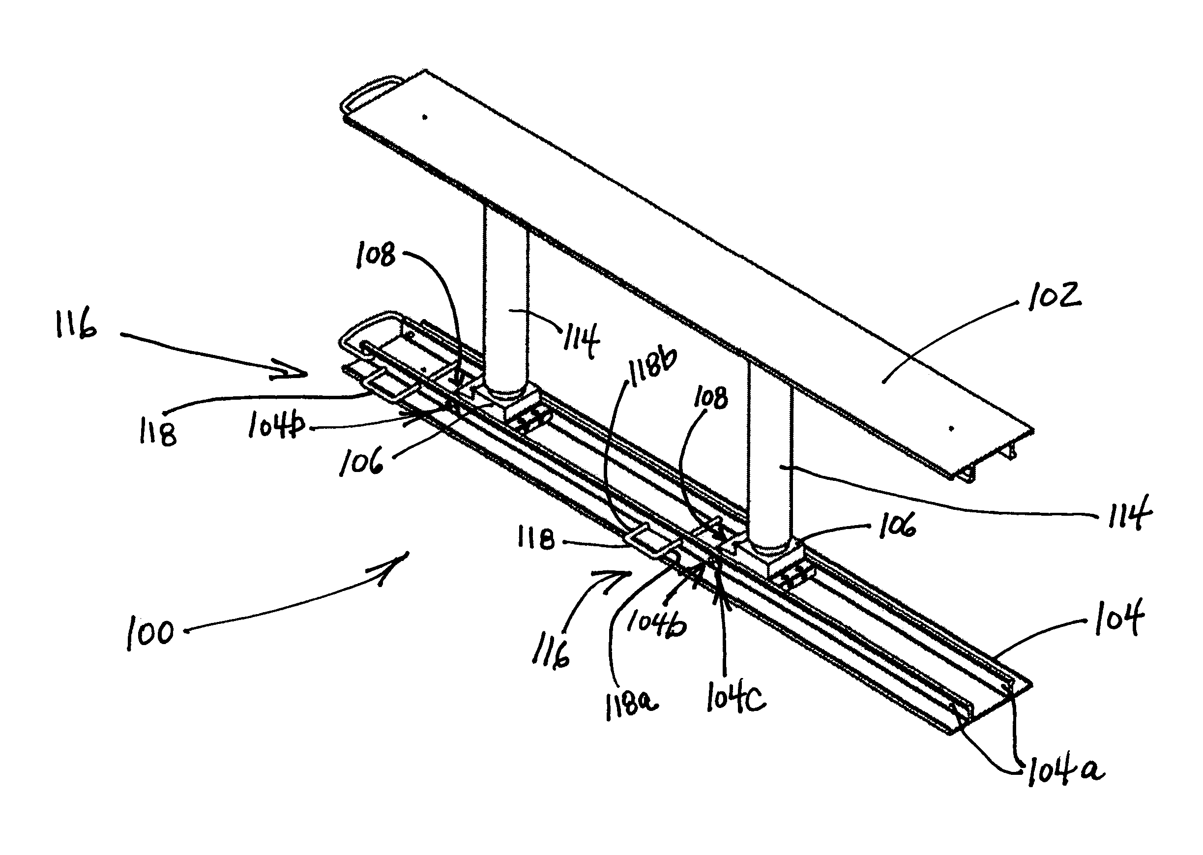 Shoring assembly and method