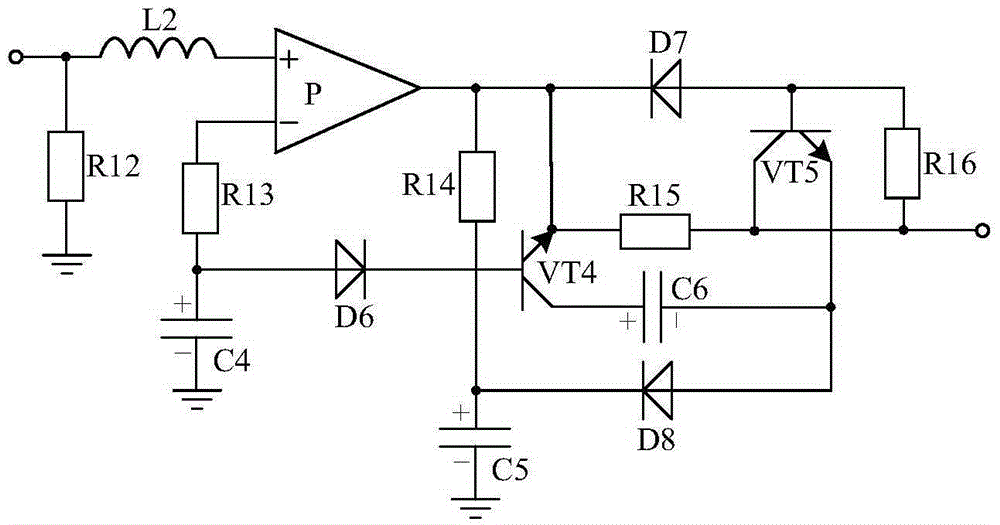 Automatic control system based on self-shaping signal filtering circuit and used for humidifier