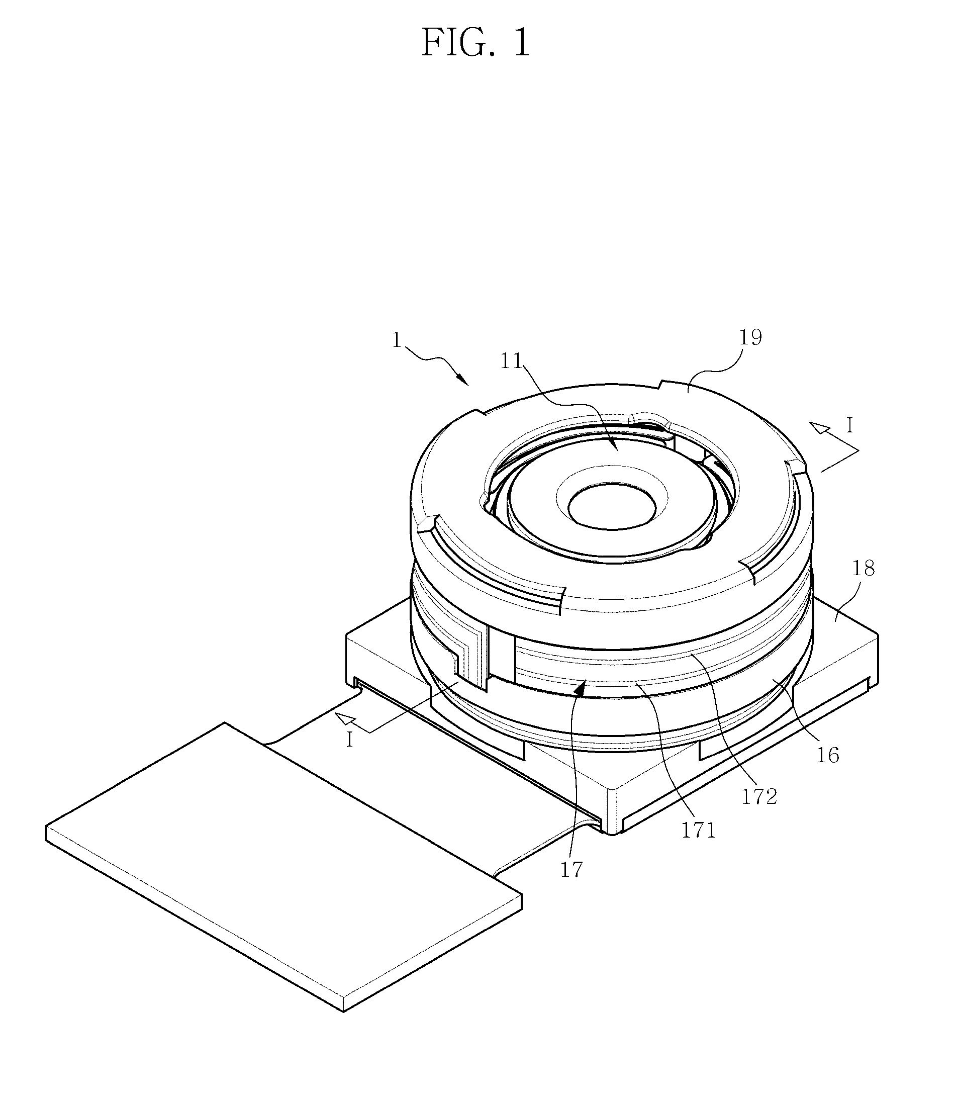 Camera module with autofocus function