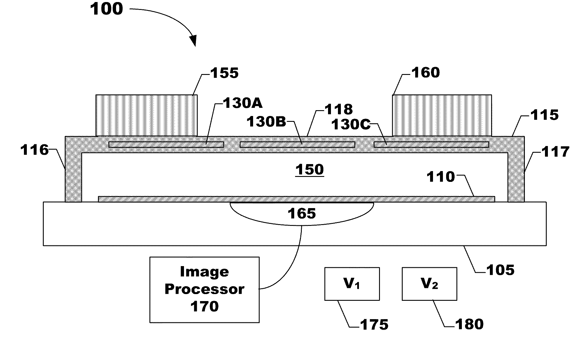 Asymmetric membrane cmut devices and fabrication methods