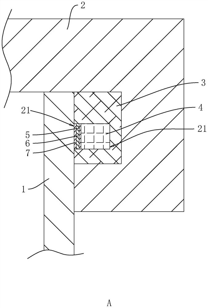 Novel sealing structure for gallium arsenide crystal growth