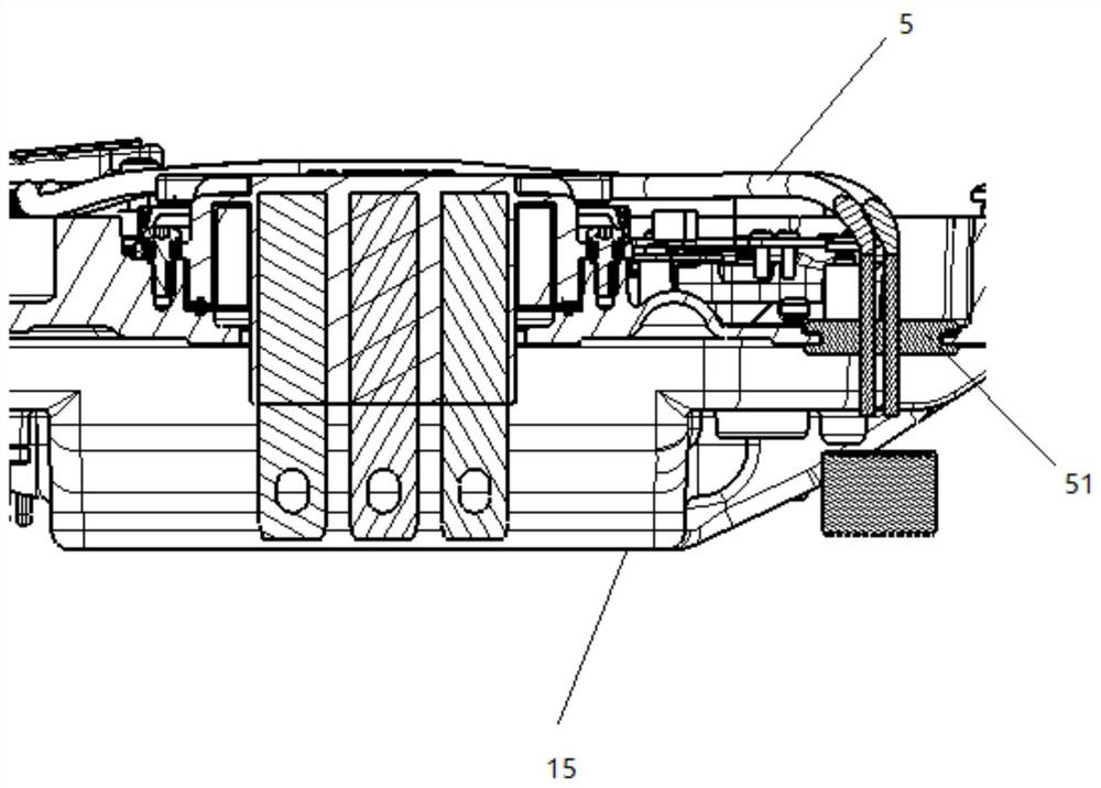 Motor controller shell, motor controller and vehicle