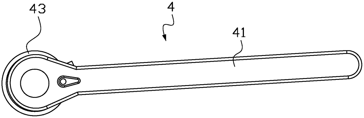 A dummy neck installation auxiliary device