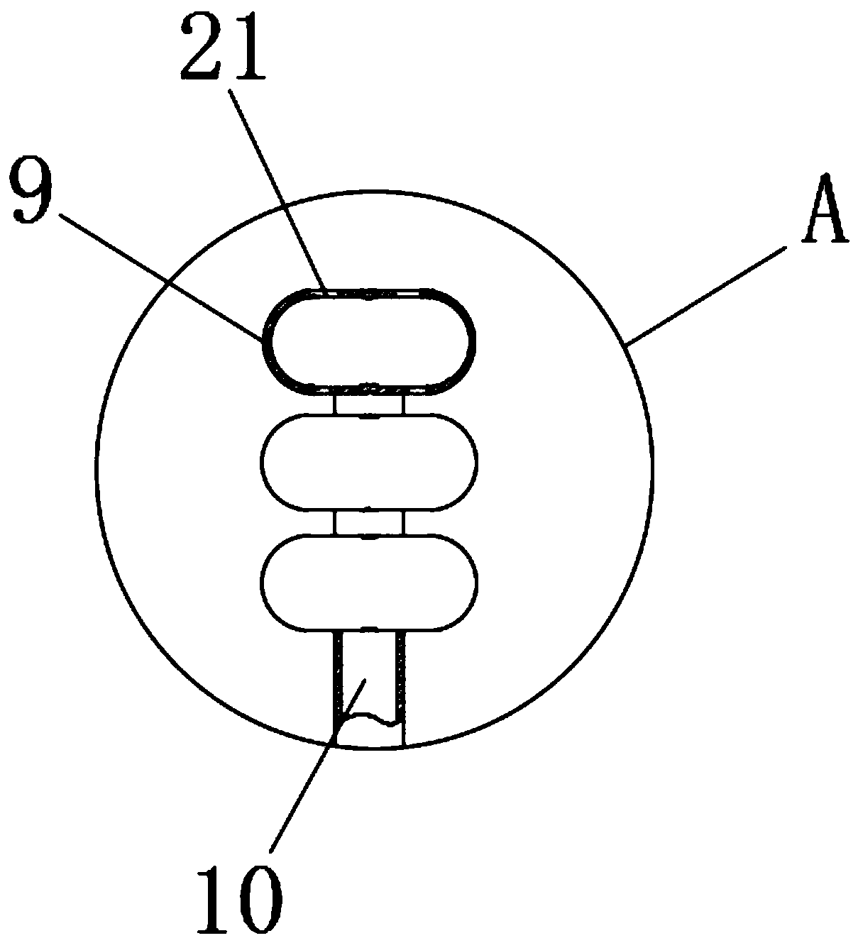 Peritoneal dialysis device for nephrology