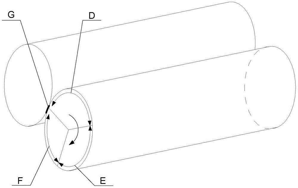 Nondestructive flaw detection method for aluminum alloy bar by adopting ultrasonic technology