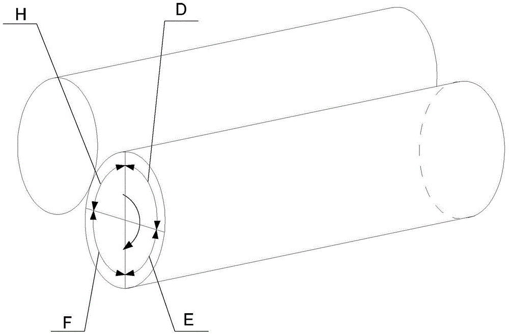 Nondestructive flaw detection method for aluminum alloy bar by adopting ultrasonic technology