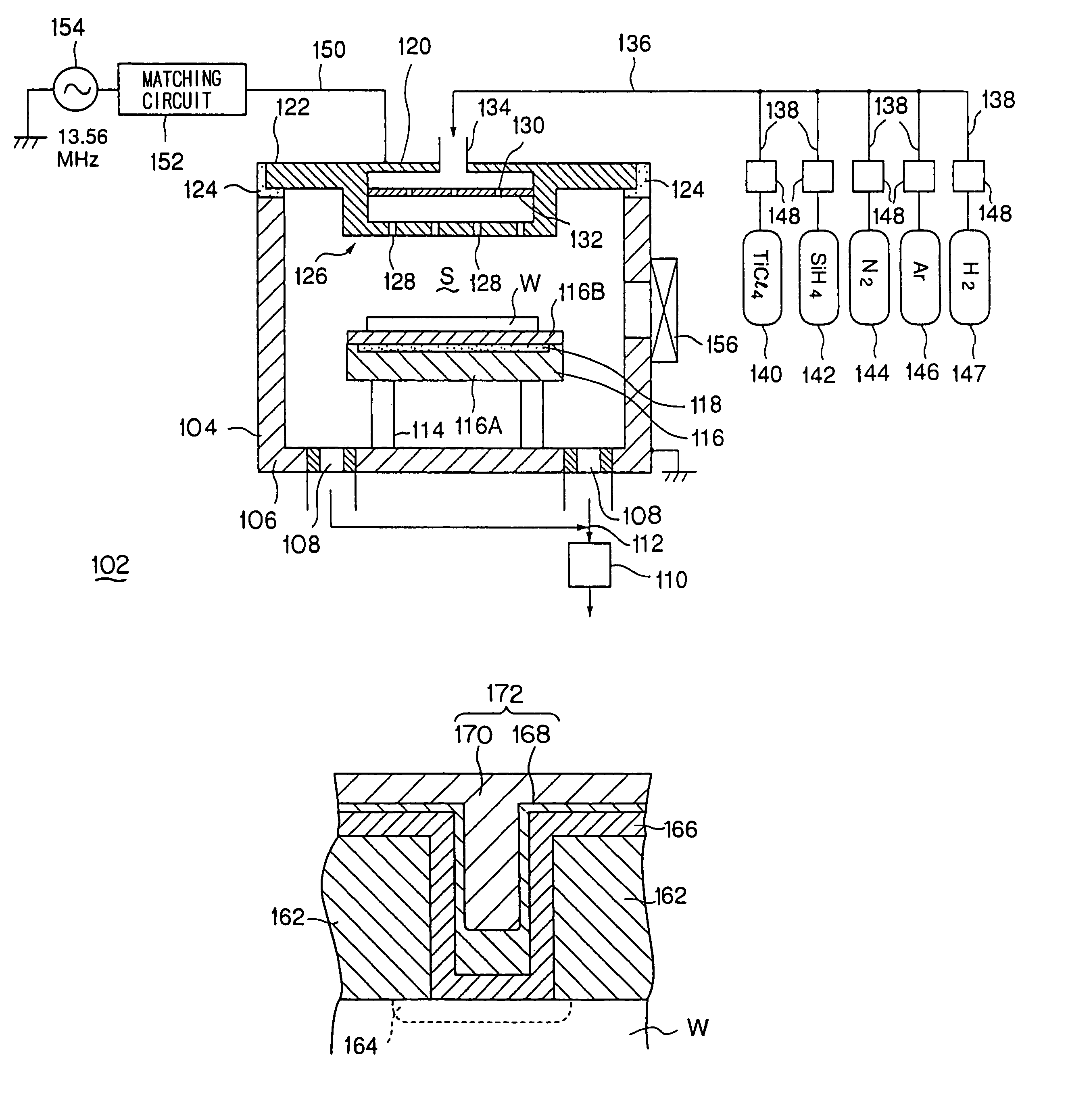 TiSiN film forming method, diffusion barrier TiSiN film, semiconductor device, method of fabricating the same and TiSiN film forming system