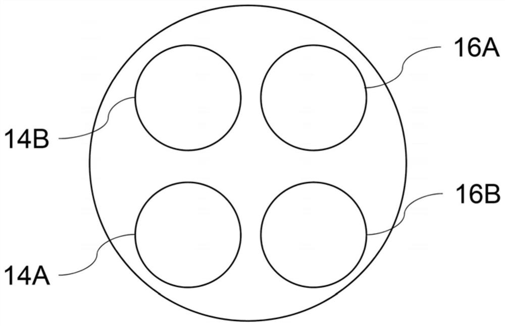 Internal combustion engine with seat ring holes