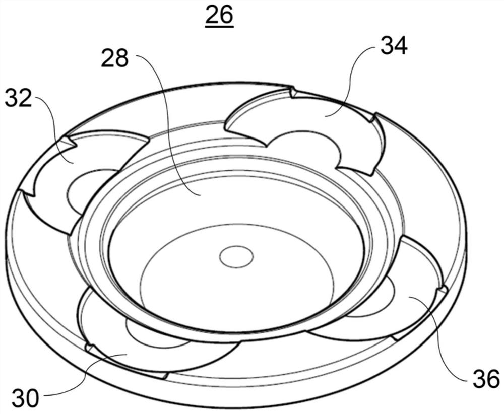 Internal combustion engine with seat ring holes