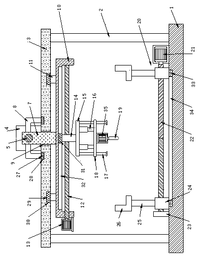 High-efficiency drilling machine for furniture production