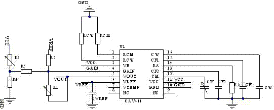 On-line grain moisture measuring device