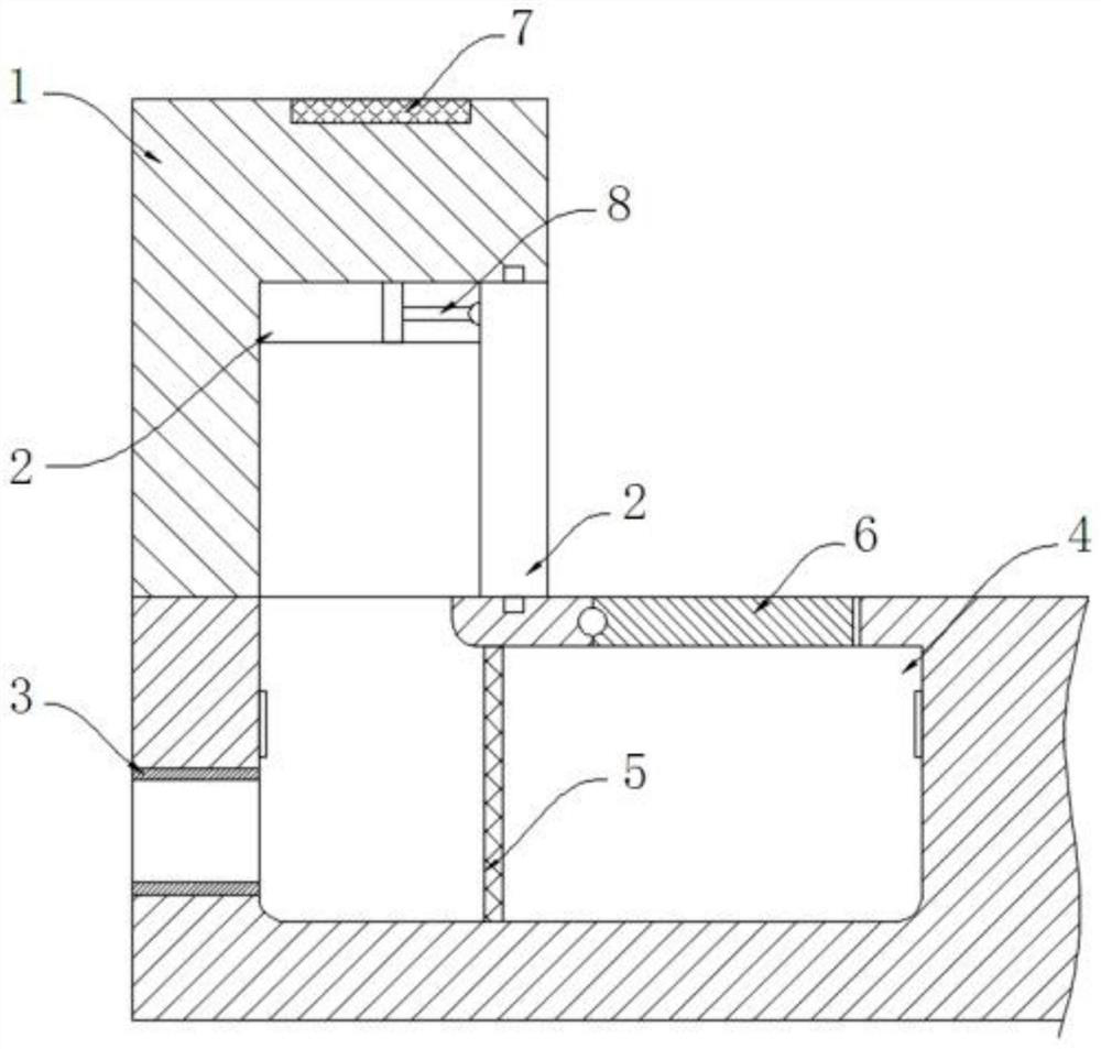 A rainwater drainage device for sponge city