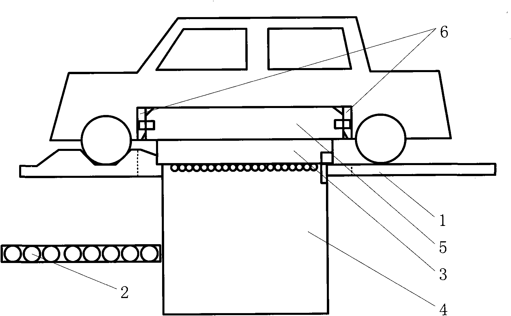 Automatic battery replacing system of electric automobile and method for automatically replacing battery of electric automobile