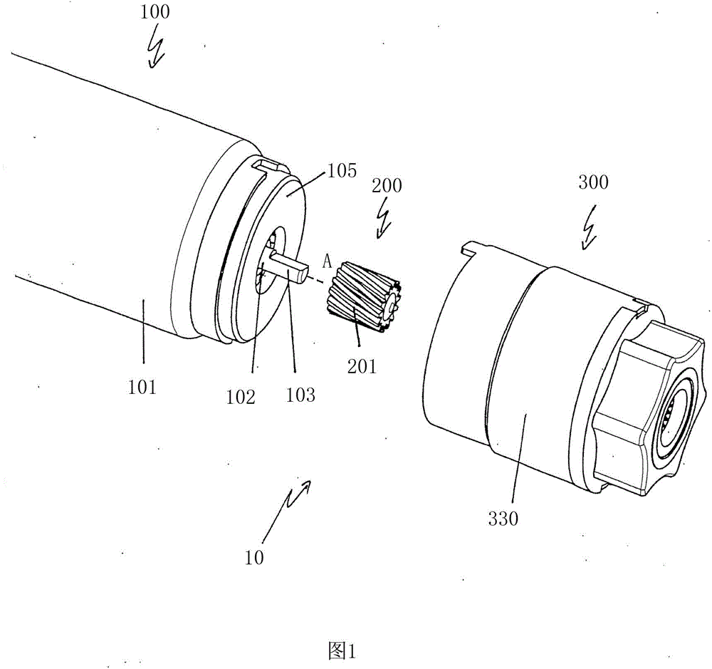 Driven hatch arrangement for a motor vehicle