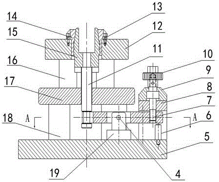 Expansion sleeve clamping device